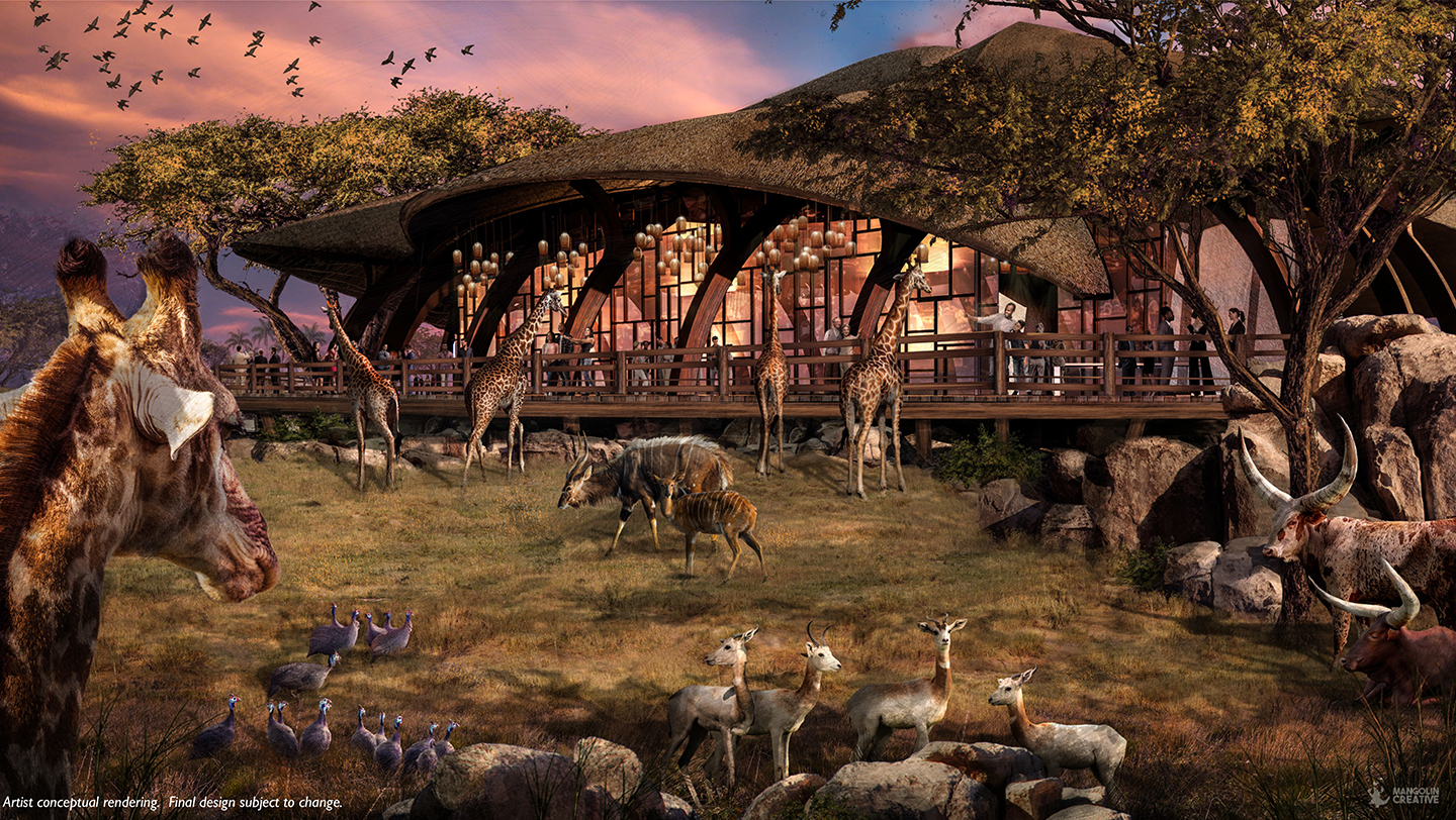 rendering of the zoo