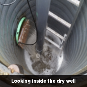 inside dry well